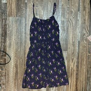Purple sundress